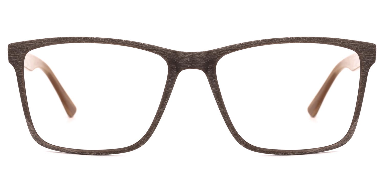 Nahomi Square Brown Glasses | ZEELOOL UK0