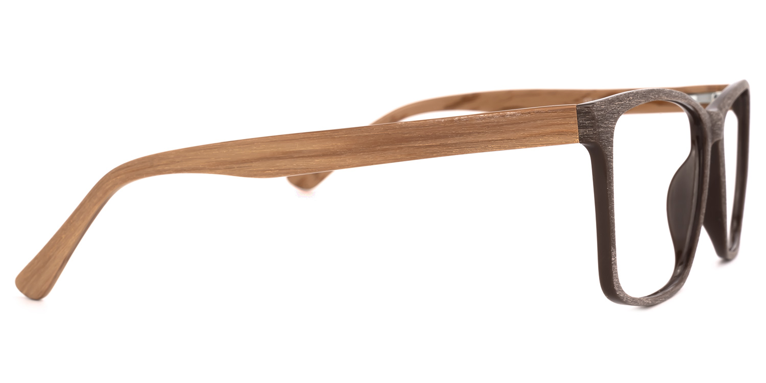 Nahomi Square Brown Glasses | ZEELOOL UK2