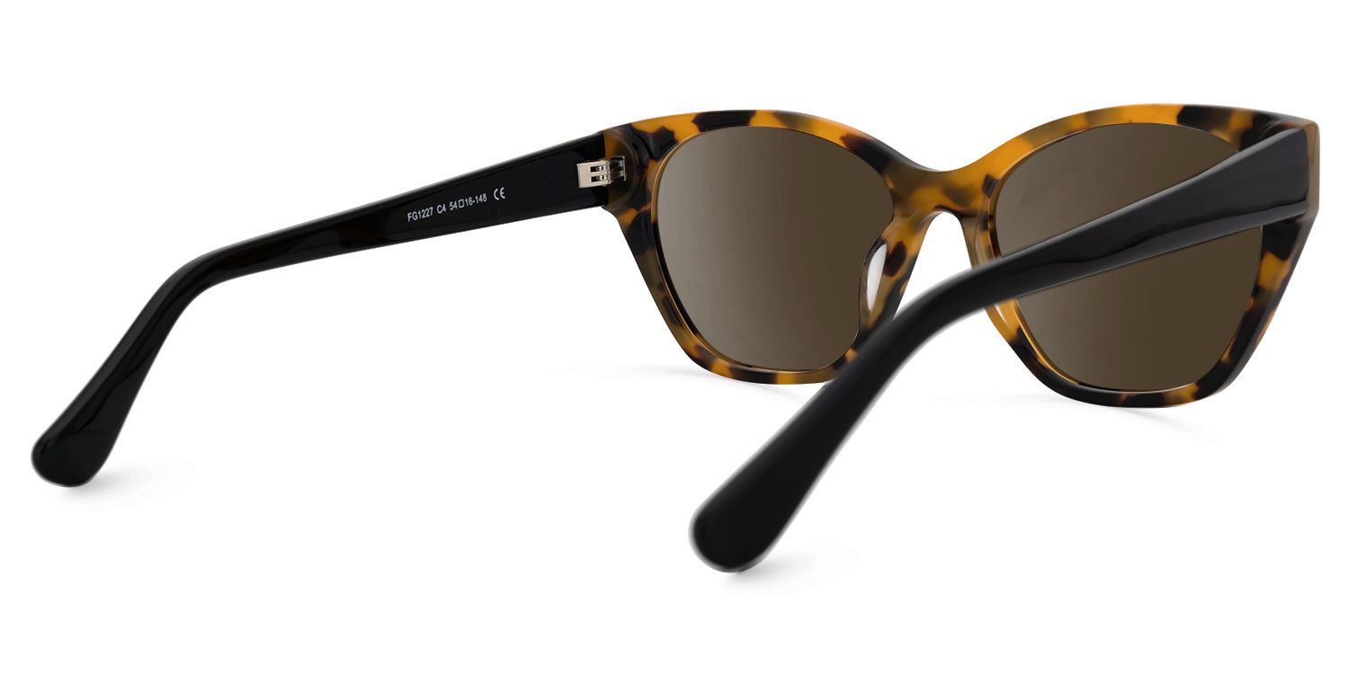 Miller Cateye Tortoise Sunglasses | ZEELOOL UK3