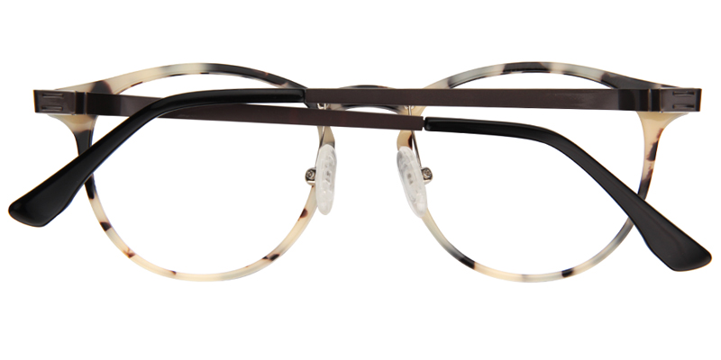 MaryKay Round Black-Silver Glasses | ZEELOOL UK5