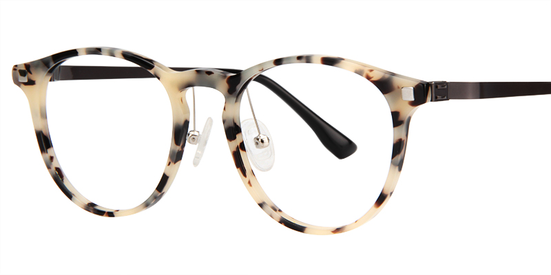 MaryKay Round Black-Silver Glasses | ZEELOOL UK2