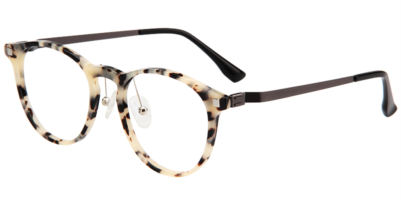 MaryKay Round Black-Silver Glasses | ZEELOOL UK3