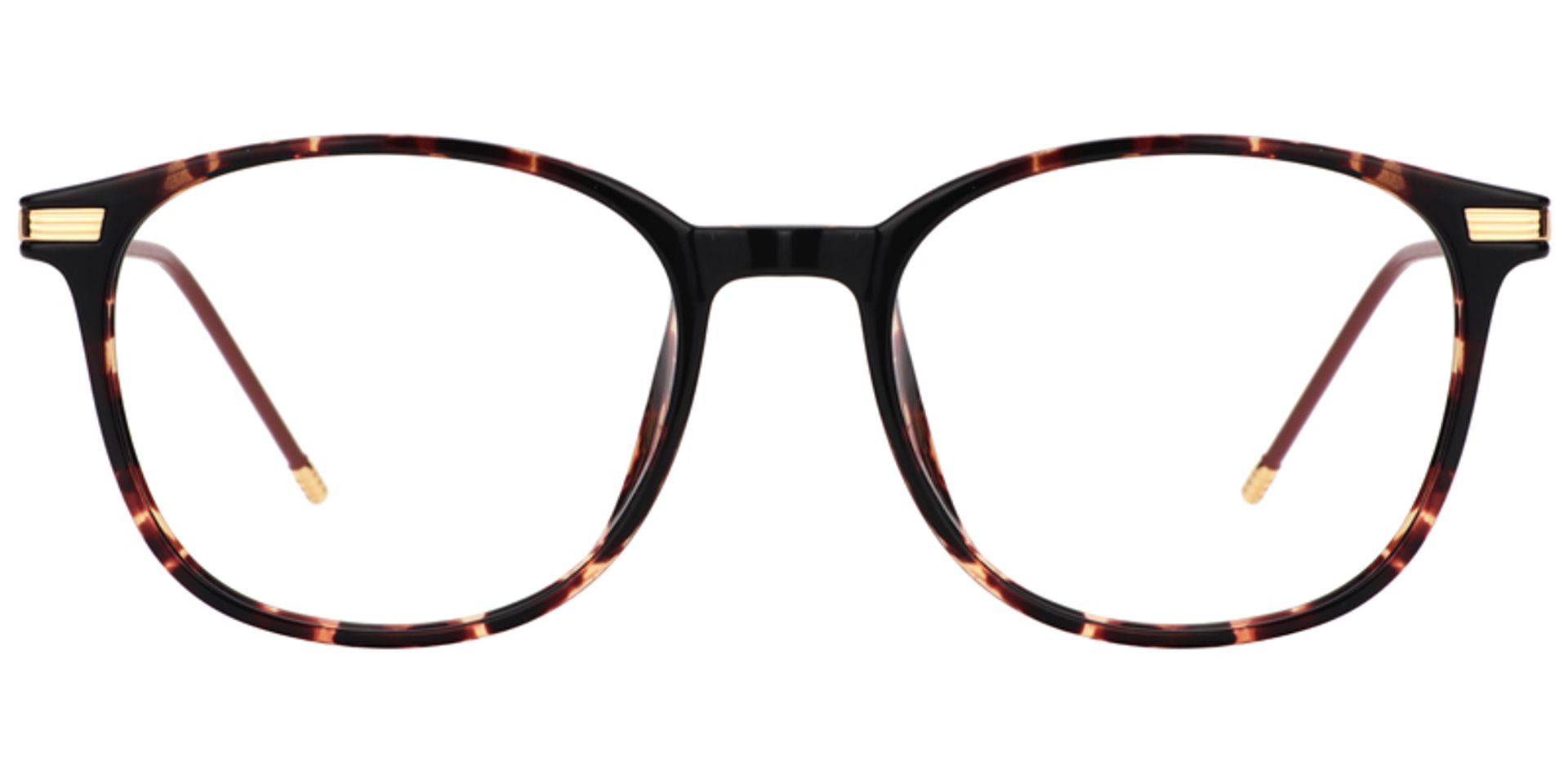 Greene Square Tortoise Frame Glasses | Zeelool Optical2