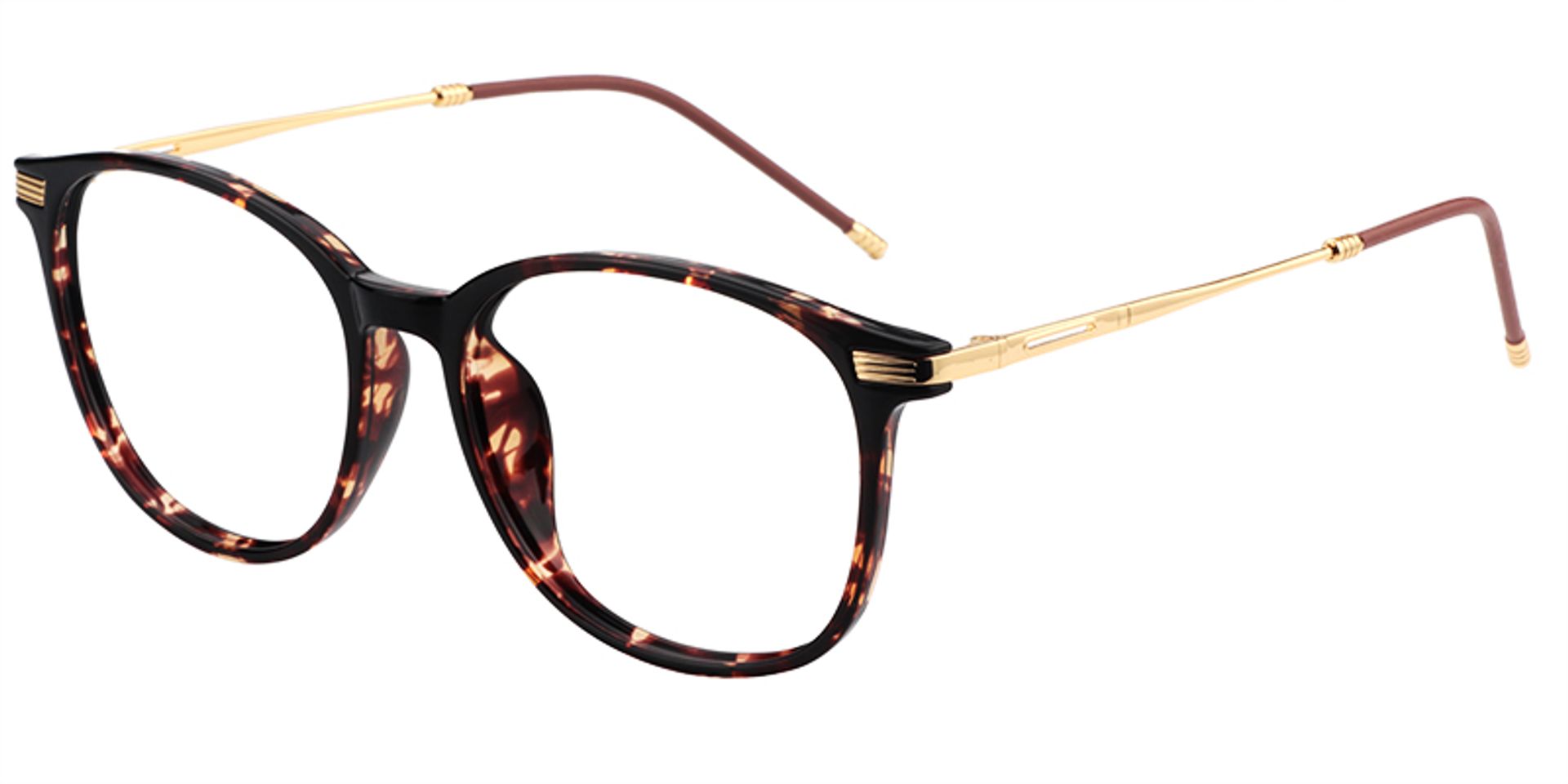 Greene Square Tortoise Frame Glasses | Zeelool Optical4