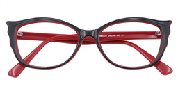 Angel's Wing Black Glasses1