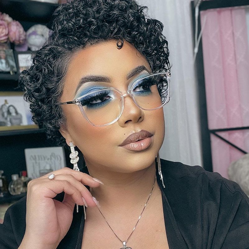 Rodz Square Clear Frame Glasses | ZEELOOL UK7