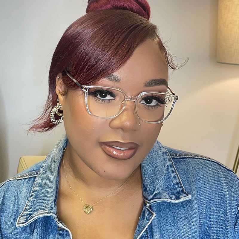 Rodz Square Clear Frame Glasses | ZEELOOL UK8