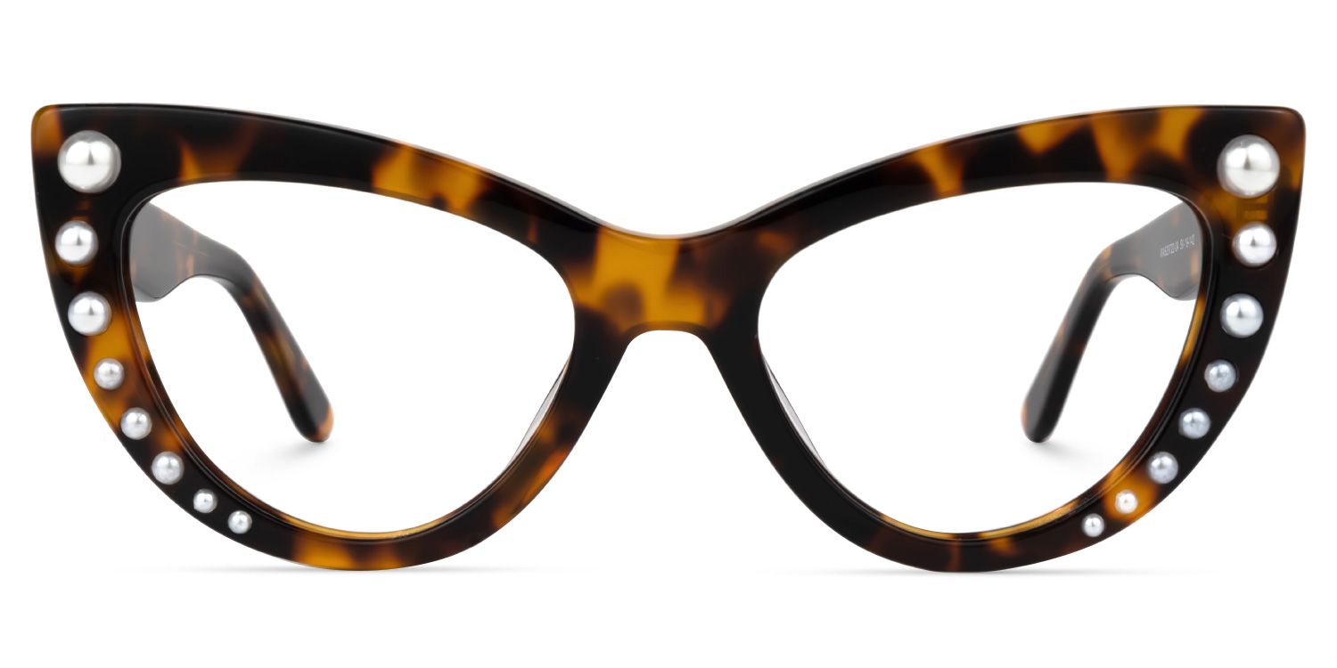 Maegan Cateye Tortoise Glasses | ZEELOOL UK0