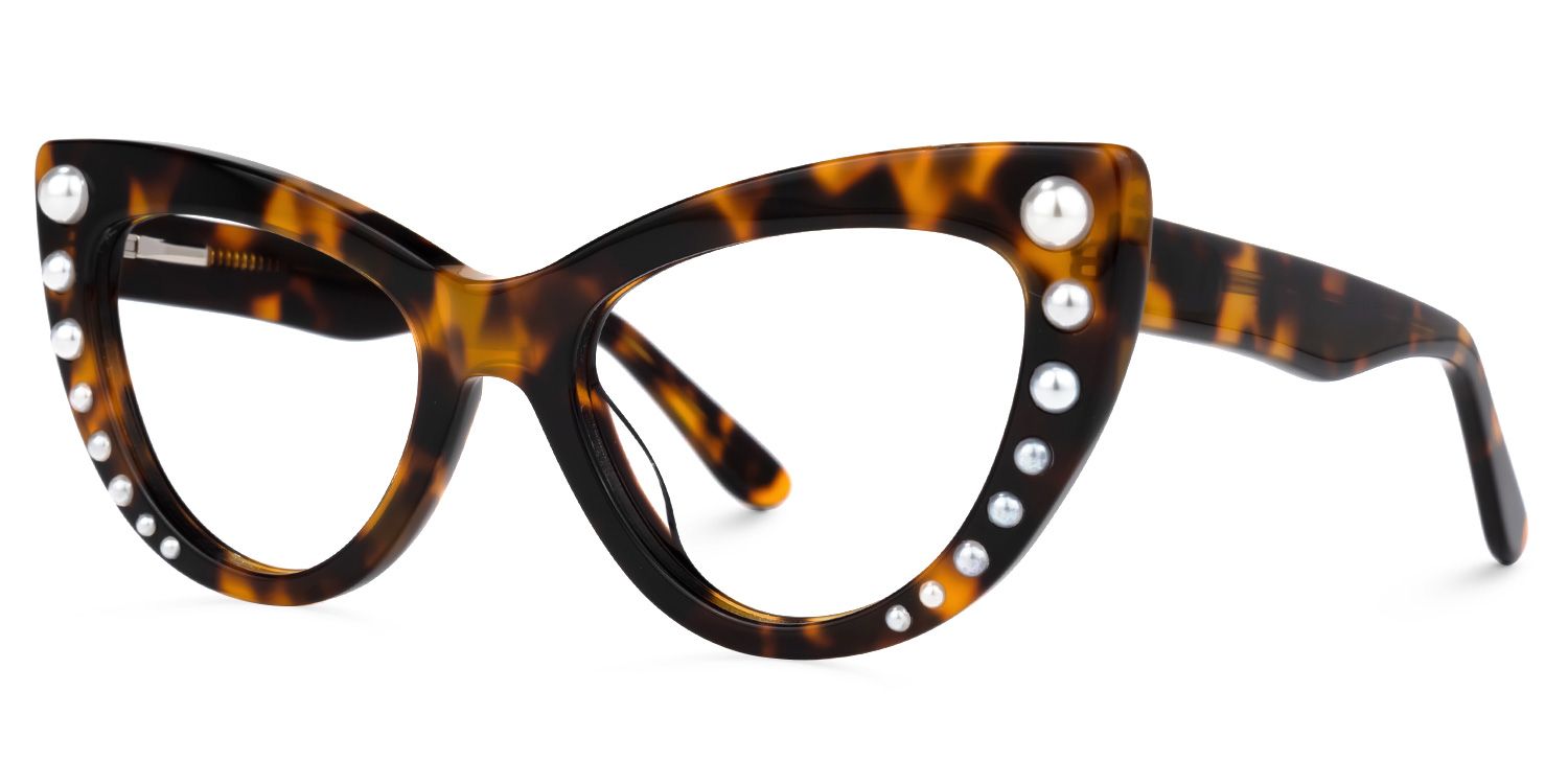 Maegan Cateye Tortoise Glasses | ZEELOOL UK1
