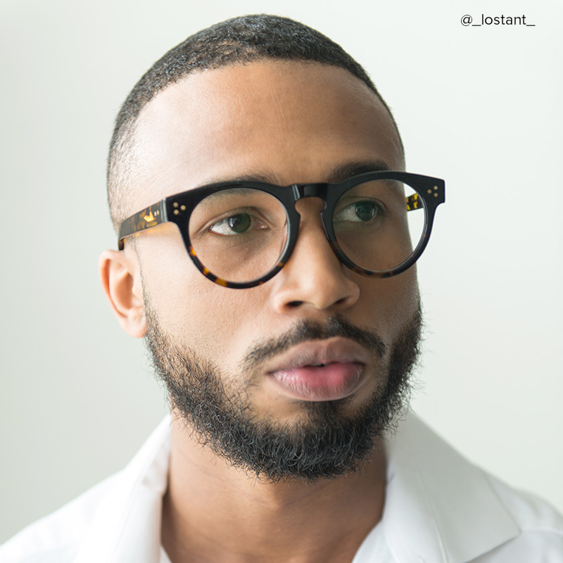 ZEELOOL Malloy Round Black and Tortoise Glasses