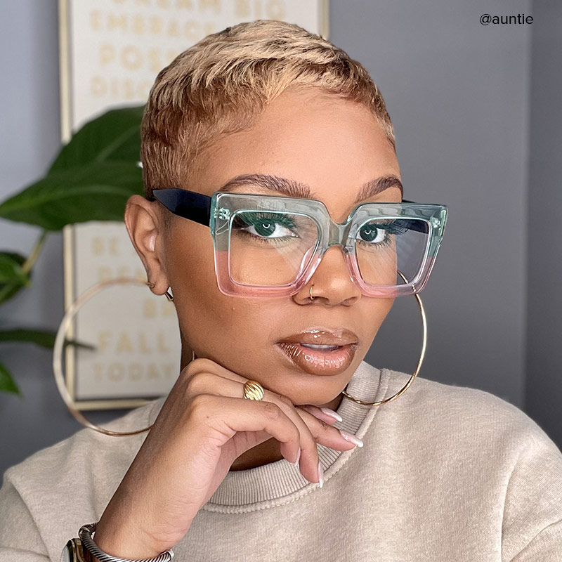 Brandon Square Green-Pink Glasses7