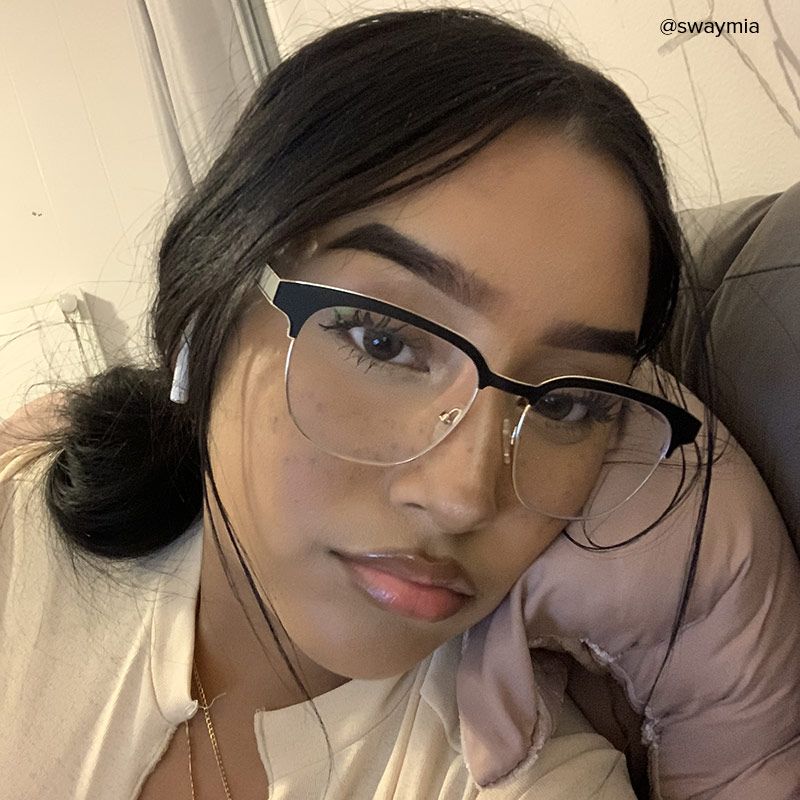 Wren Browline Black-Gold Eyeglasses & Glasses Frames9