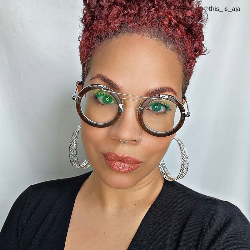 Talkami Round Brown Glasses | ZEELOOL UK6