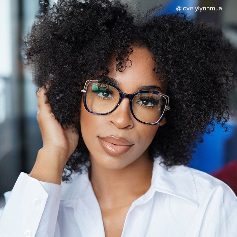 Tuyen Square Blue-Tortoise Glasses | ZEELOOL UK5