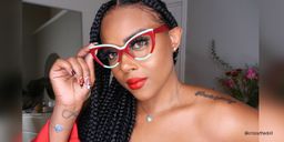 Claudette Cat Eye Burgundy Glasses3