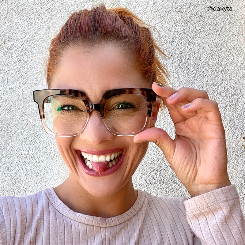 Dexter Square Light-Tortoise Glasses | ZEELOOL UK5