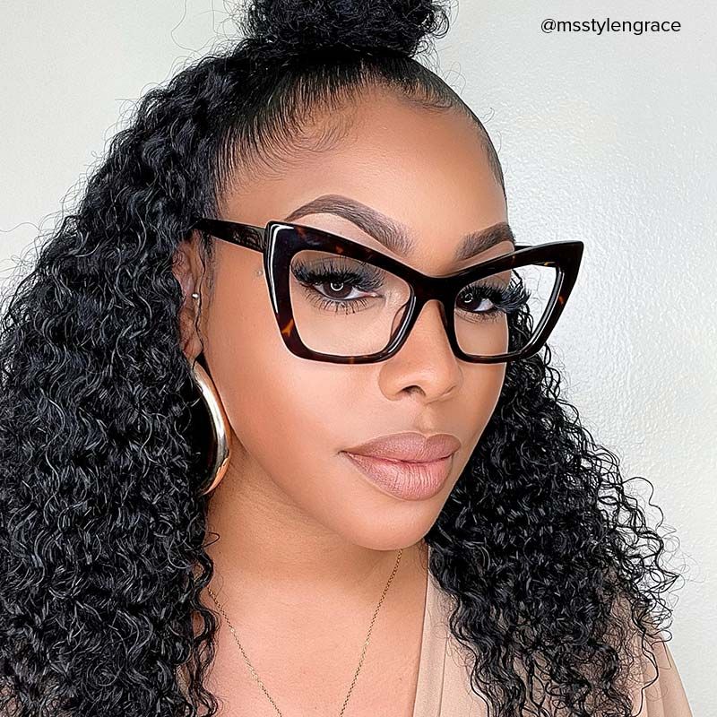 Driscoll Cateye Tortoise Glasses | ZEELOOL UK6