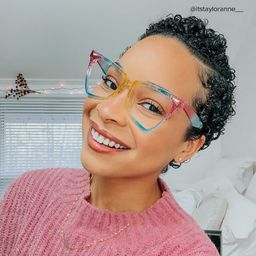 Cicely Rainbow Geometric Glasses6
