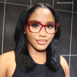 Farris Red Cat eye Glasses10