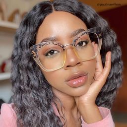 Denis Cat Eye Light Tortoise Glasses7