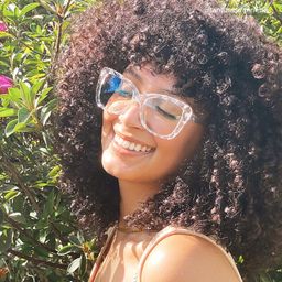 Edna Cateye Clear Glasses6