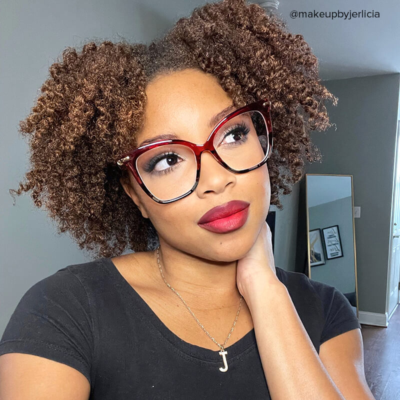 Lamar Butterfly Red Glasses8