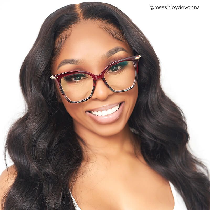Lamar Butterfly Red Eyeglasses and Two-Tone Frames10