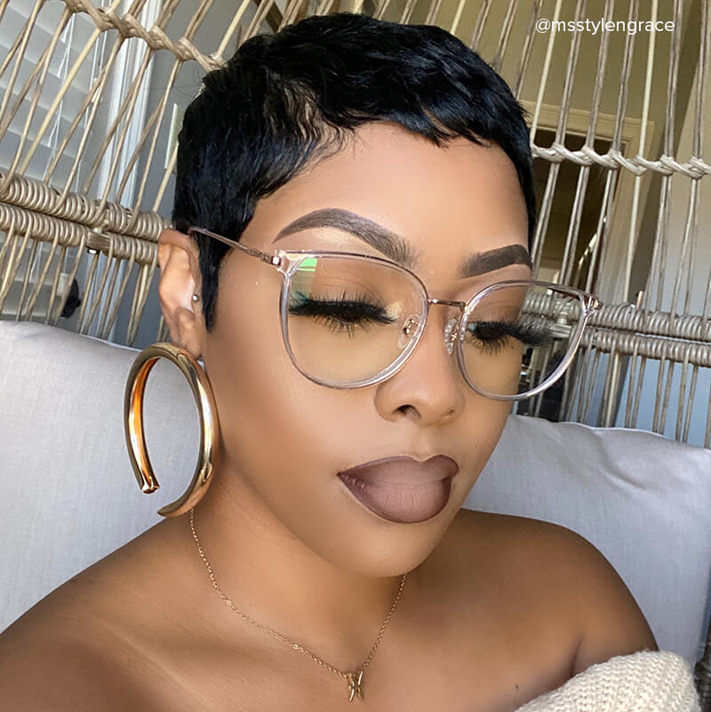 ZEELOOL Oakley Round Crystal Glasses