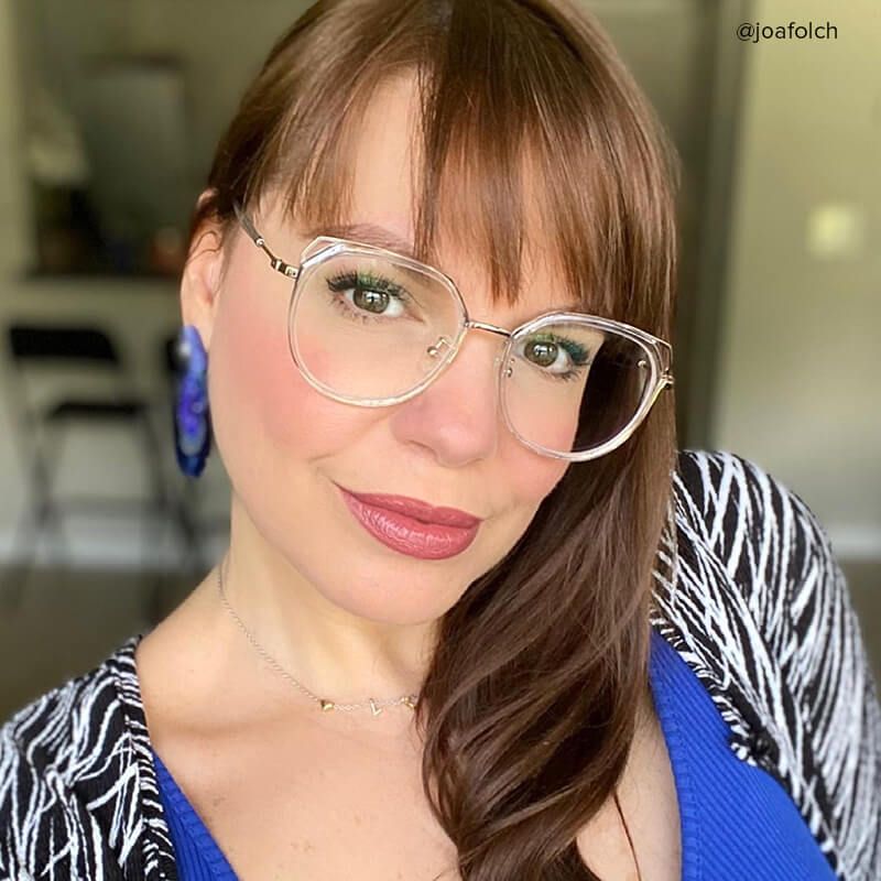 Ofelia Cateye Clear Glasses | ZEELOOL UK6