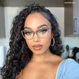 Juliet Light-Blue Rectangle Glasses8