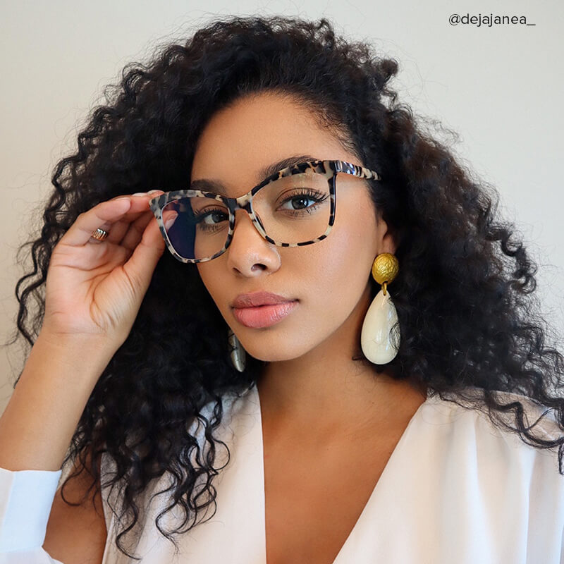 Alfred Butterfly Light Tortoise Frame Glasses | ZEELOOL UK7