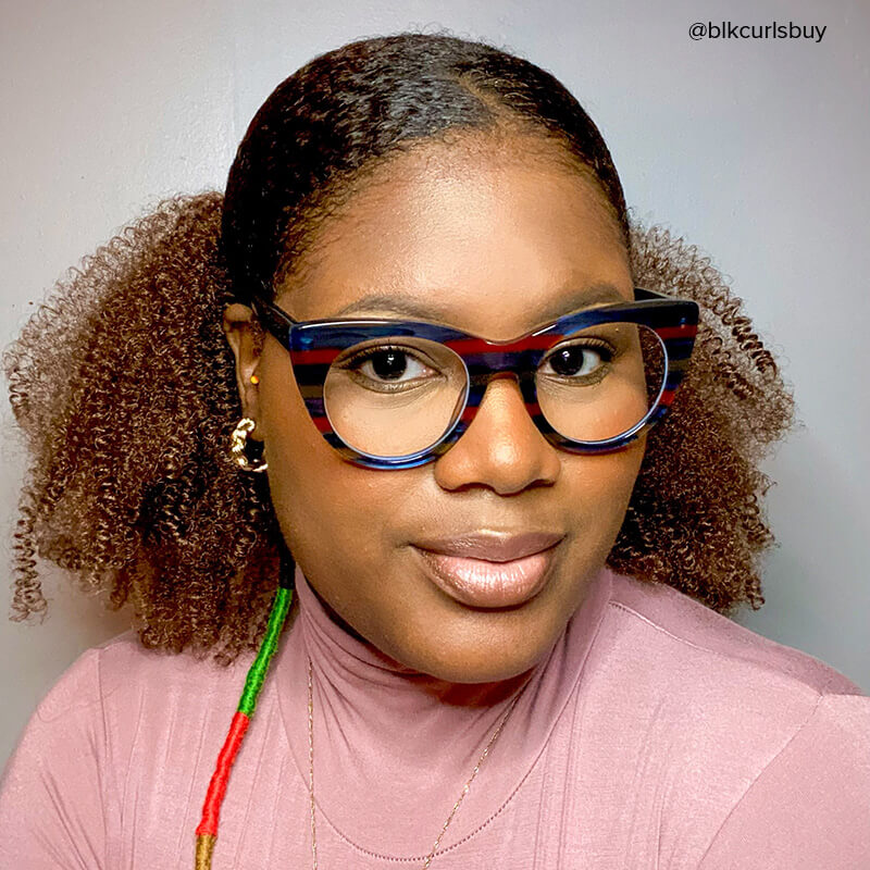 Aronia Cateye Blue-Red Glasses6