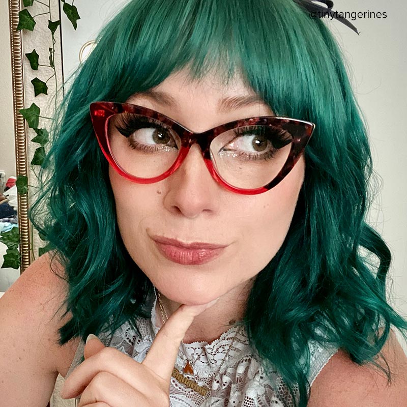 Maxine Cateye Red Glasses | ZEELOOL UK5