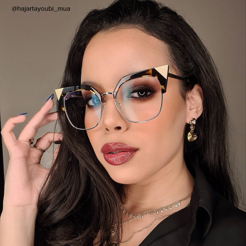 Vashtie Cateye Tortoise Glasses  | ZEELOOL UK5