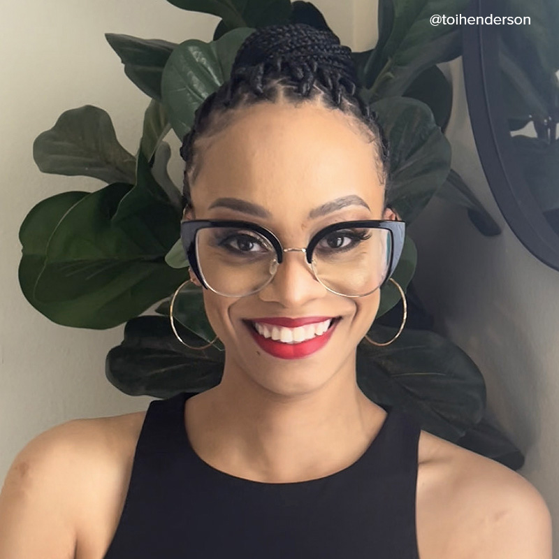 Brewer Cateye Black Frame Glasses | ZEELOOL UK11