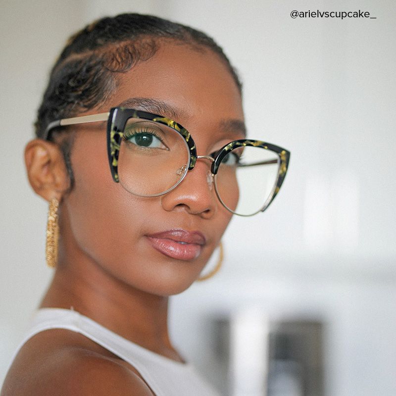 Brewer Cateye Tortoise Eyeglasses | ZEELOOL UK7