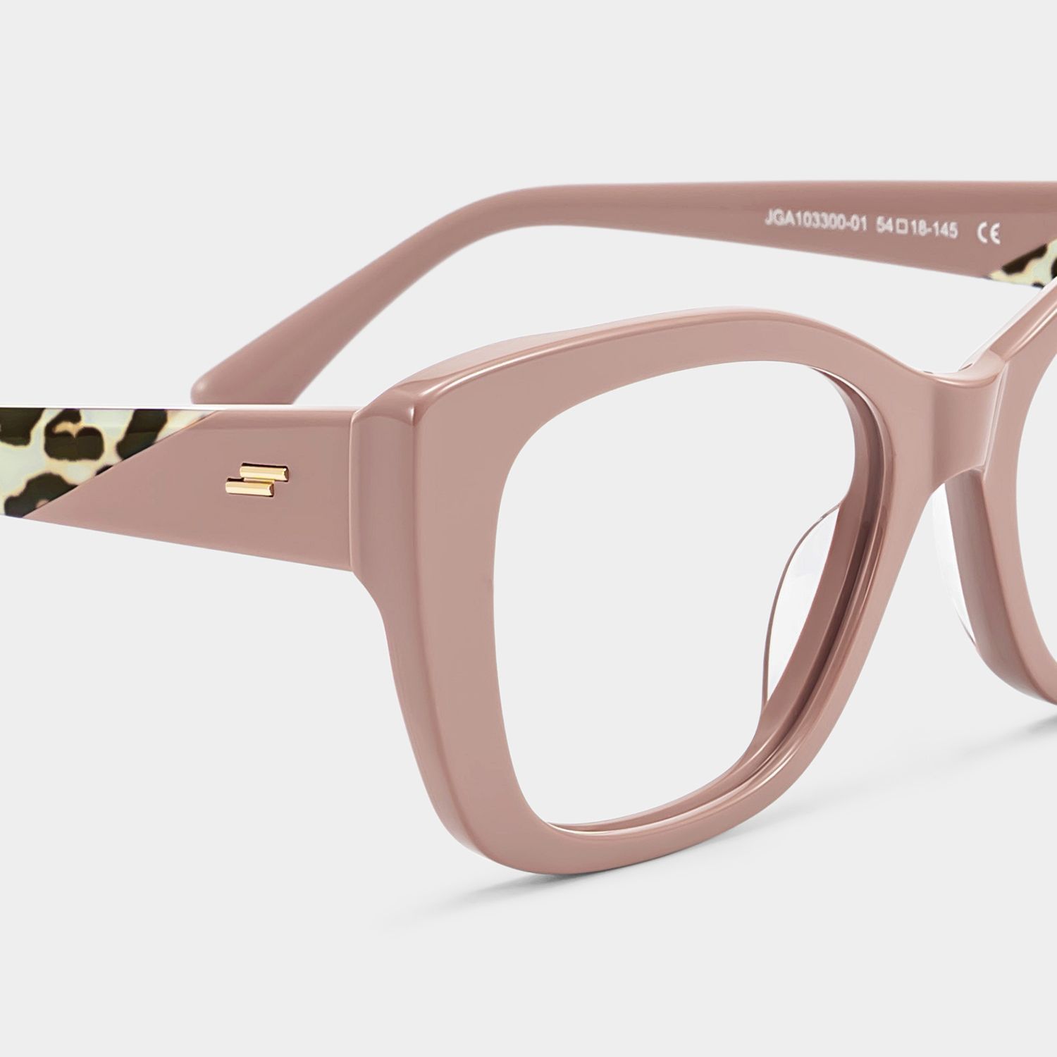 Lillian Beige Cat-Eye Glasses | ZEELOOL4
