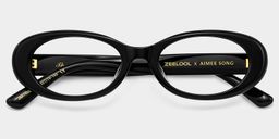 The 90s Black Oval Glasses2