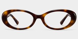 The 90s Tortoise Oval Glasses1