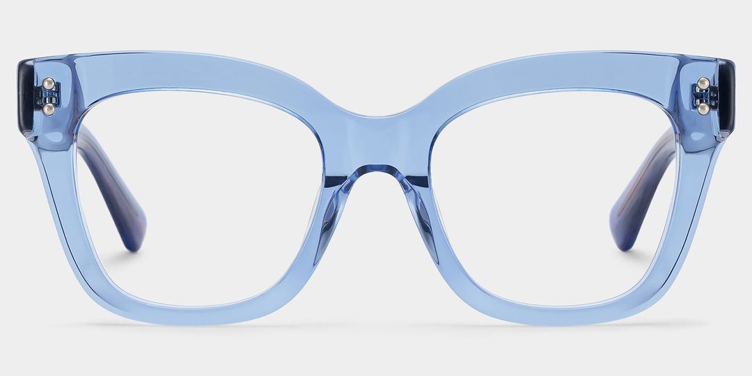 Stella Blue Butterfly Glasses