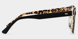 Ivy Black Square Glasses3