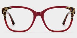 Ivy Red Square Glasses0