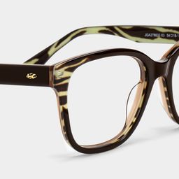 Ivy Brown Square Glasses4