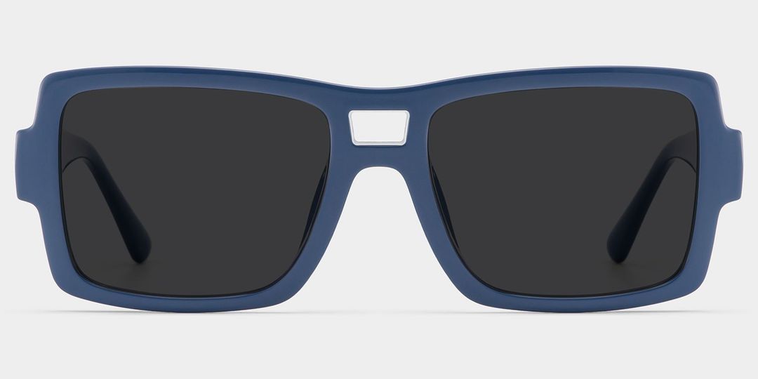 Nora Blue Aviator Sunglasses