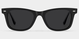 Robert Rectangle Black Glasses0