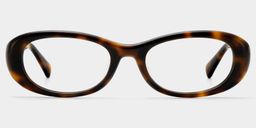 Catherine Tortoise Oval Glasses1