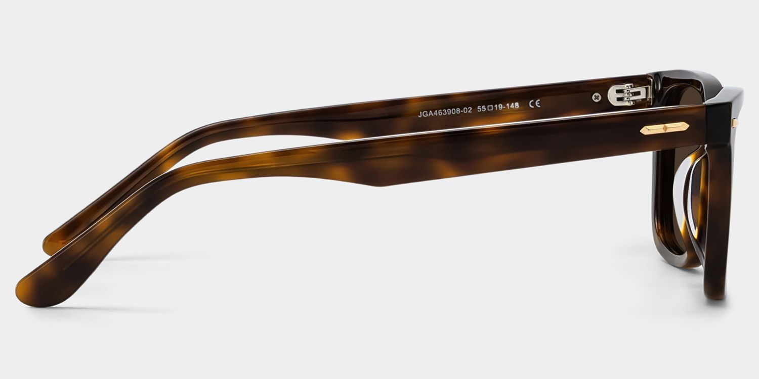 Patrick Tortoise Rectangle Eyeglasses for Men | ZEELOOL3
