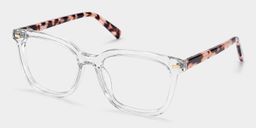 Lana Clear Square Glasses2