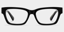 The Classic Black Rectangle Glasses1