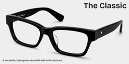 The Classic Black Rectangle Glasses3